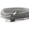 Goobay CAT 8.1 savienojuma kabelis, S/FTP (PiMF), Pelēks, 0,5 m - LSZH bezhalogēna, Vara AWG 24 (55135)