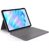 Logitech Combo Touch tastatūras maciņš iPad Air, QWERTY UK angļu, Smart Connector, pelēks