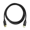DisplayPort kabelis LogiLink CV0121 3 m Melns
