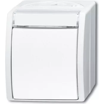 Busch Jaeger 2601/6 WN-54 Elektriskais Slēdzis 1P Balts (1085-0-1624)