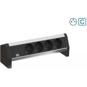 Bachmann kontaktligzdu bloks DESK 902.02343 ar 1x UTE ligzdu un 1x vāciņu