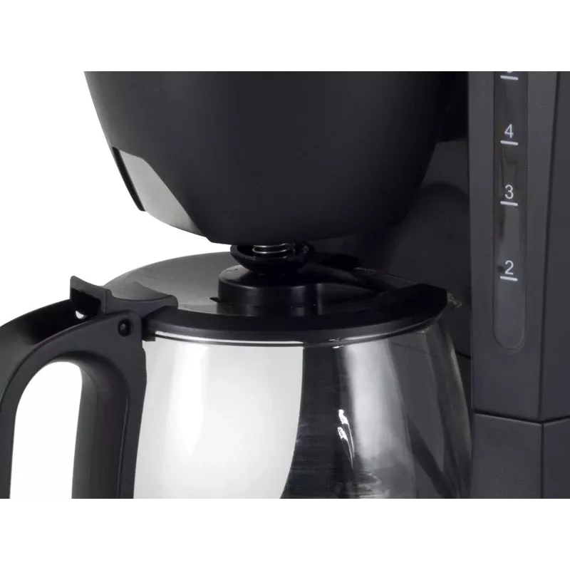 Beper BC.060 pilienu kafijas aparāts, 0,6 l stikla kanna, 600 W, melns