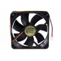 Datora korpusa ventilators Gembird FANCASE3/BALL, 120 mm, lodīšu gultnis, 2500 RPM, melns