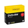 Intenso 10 x DVD+RW - 4,7 GB (120 min) 4x