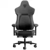 Spēļu krēsls Thunder X3 TEGC-2068101.11 — sieta apdare, ergonomisks dizains, melns