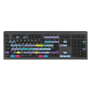 Logickeyboard ASTRA 2 pilnizmēra tastatūra USB QWERTY angļu melna 104 taustiņi