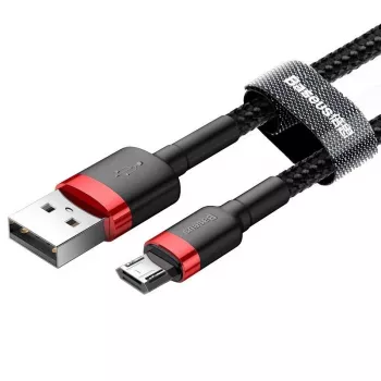 Mikro USB kabelis Baseus Cafule 1.5A 2m (sarkans & melns)