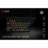 Savio mehāniskā tastatūra RGB Tempest X2 Outemu Brown