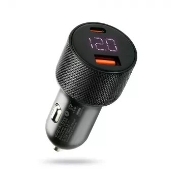 Auto lādētājs everActive CC-50Q QC3.0 75W ar Quick Charge 3.0 atbalstu un USB portiem
