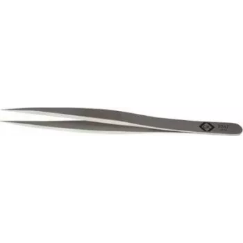 Precīzijas pincetes c.k tools T2347 120 mm smalks gals