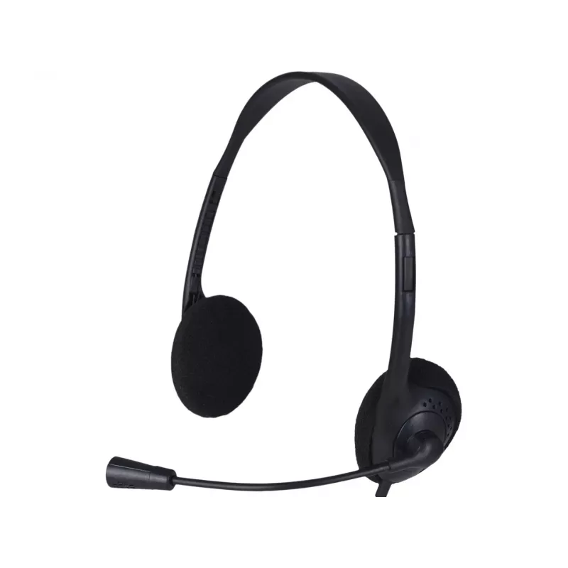Advanced Accessories USB austiņas ar mikrofonu - Melna