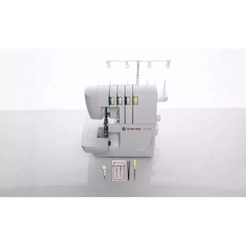 Overloka šujmašīna SINGER S0105 Electric White