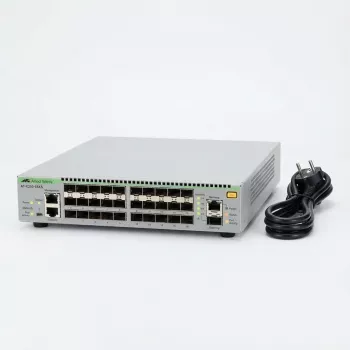 Allied Telesis AT-X250-18XS-50 10 Gigabit Layer 3 Lite Stackable Slēdzis, 18x SFP+ porti, ES barošanas vads, iekļauts LLW