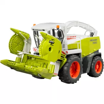 Rotaļlietu lopbarības kombains BRUDER Claas Jaguar 900, plastmasa, ieteicamais vecums 4+