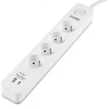 Pārsprieguma aizsardzības pagarinātājs PROTECT 4PL 1A1C USB T/LZ12-PRO015/1000