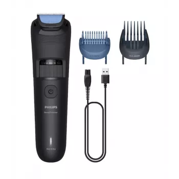 Philips bārdas trimmeris 3000 sērija BT3620/15 – 40 garuma iestatījumi, noapaļotu galu asmeņi