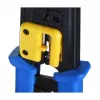 Alantec NI040 krimpēšanas knaibles RJ-45 savienotājiem, tērauda konstrukcija, plastmasas rokturi, melni/zili