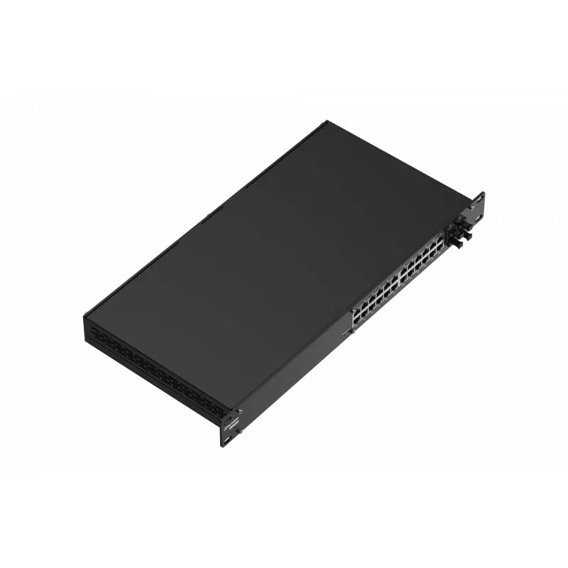 Pārvaldāms Ethernet slēdzis TELTONIKA SWM281 — 24 RJ45 porti, 4 SFP sloti