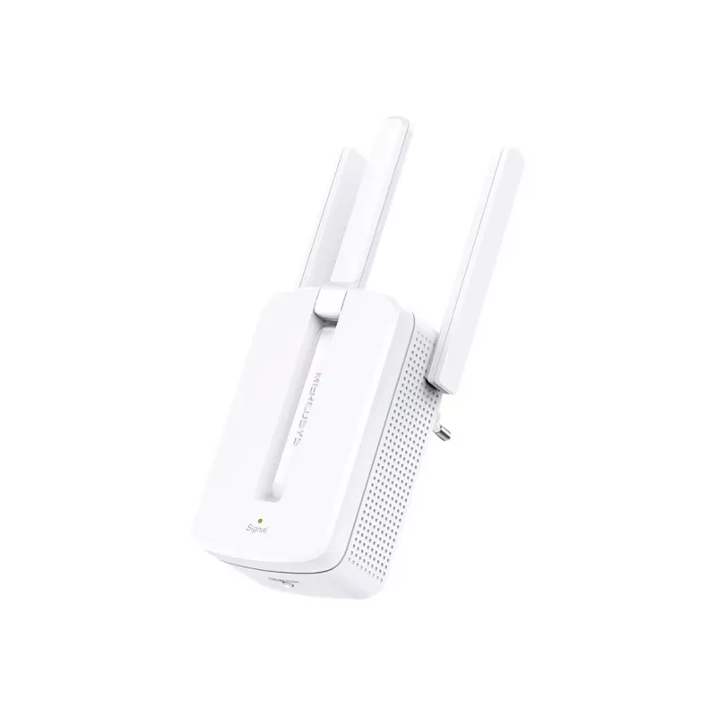 Mercusys WiFi N Repeater 300Mbps WiFi tīkla paplašinātājs bezvadu pastiprinātājs MW300RE (N300, 2 ārējās antenas)