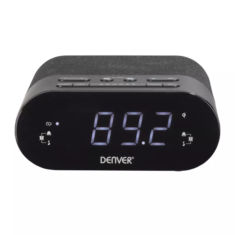 Denver CRQ-107 Digitālais modinātājpulkstenis Melns