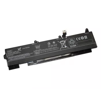 BTI L77991-005 nomaiņas akumulators 3 šūnas HP 850 G7 / 855 G7 / 850 G8 / ZBook Firefly 15 G8, 11.55V 5850mAh (68Wh), melns