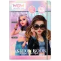 Radošais komplekts Kids Euroswan Fashion Book WoW Generation WOW00054 — bērnu modes rokdarbu komplekts