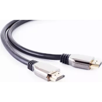 HDMI kabelis ShiverPeaks 10-41025 — 1 m, metāla savienotājs, 10K atbalsts, melns