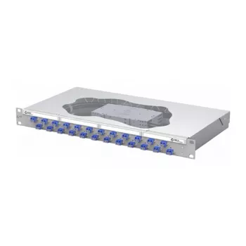 METZ CONNECT sadales panelis splice 24xLC-D OS2 1504597424-E (1504597424-E)
