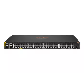 HPE Aruba Networking CX 6100 48G Class4 PoE 4SFP+ 740W Slēdzis - L3 - pārvaldāms - 48 x 10/100/1000 (PoE+) + 4 x 1 Gigabit/10 Gigabit SFP+ (augšupsaite)