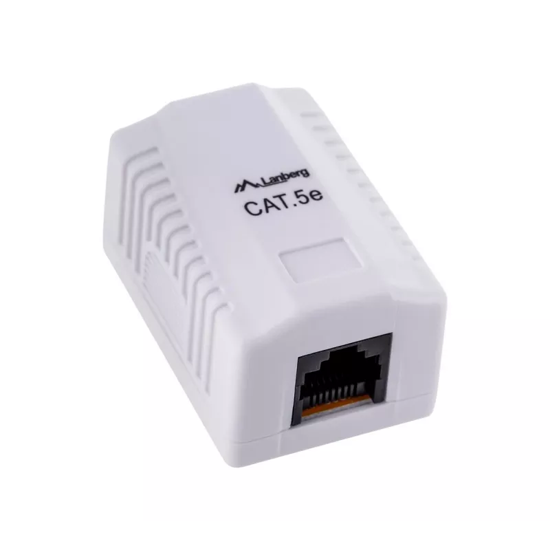 Lanberg OU5-0001-W kontaktligzdu kārba RJ-45 Balta