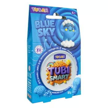 Modelēšanas māls TUBAN Tubi Smart – Zilas Debesis, 50 g