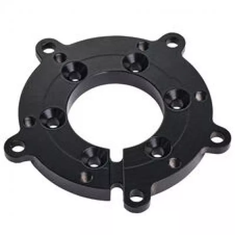 Asetek 3rd Party QR Adapter Plate — adaptera plāksne ātrās atvienošanas sistēmai, melna