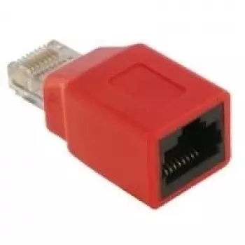 DeLOCK RJ45 Crossover Adapter vīrietis/sieviete Sarkans 65025