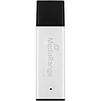 USB zibatmiņa MediaRange MR1904 512 GB USB Type-A 3.2 Gen 1 (3.1 Gen 1) Melns/Sudrabs