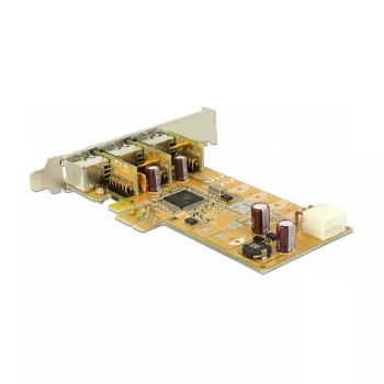 DeLOCK 89656 PCI Express interfeisa karte 3x USB 2.0 ar barošanu