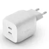 Belkin WCH011vfWH Balts Lādētājs Klēpjdatoram, Viedtālrunim, Planšetei AC Ātrā Uzlāde Iekštelpām