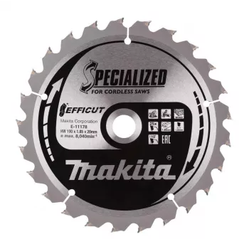 Makita E-11140 ripzāģa disks 1 gab.