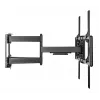 Gembird WM-120 sienas stiprinājums TV 60-120 collām, melns