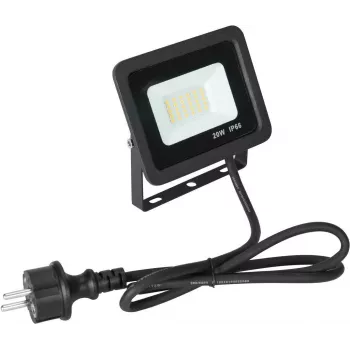 LED prožektors EUROLITE FL-20 SMD WW 20W, silta balta gaisma, IP65