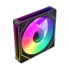 Gamemax FN12A-S8I 120mm korpusa ventilators, melns