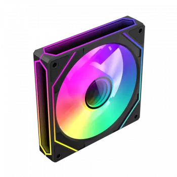 Gamemax FN12A-S8I 120mm korpusa ventilators, melns