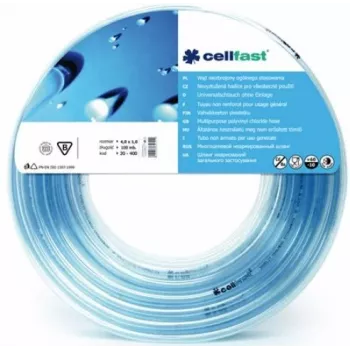 Dārza šļūtene Cellfast SP160 PVC 6.0×1.5 mm — 1 m segments