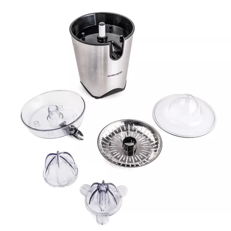 ROMMELSBACHER ZP 60/E, Melns, Nerūsējošais tērauds, 100 W, 220 - 240 V, 50 / 60 Hz, 16 cm, 255 mm