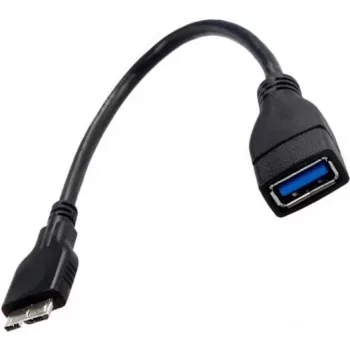 ALLNET USB_3.0_OTG_MICRO_ADAPTER 0.15m USB A Micro-USB B vīrišķais-vīrišķais melns USB kabelis