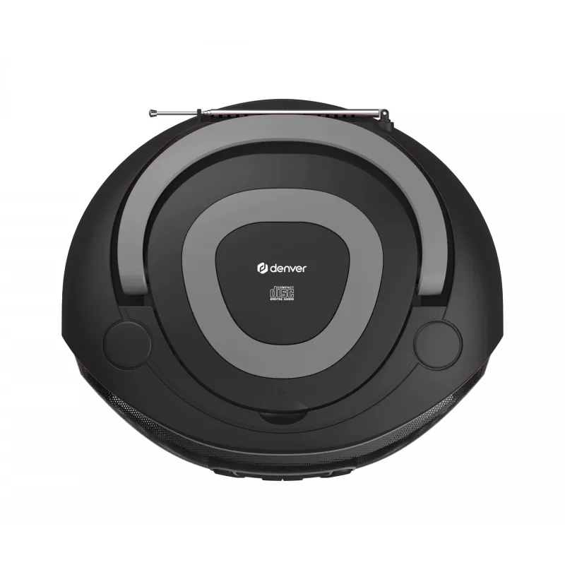 Denver TDB-212GR DAB+ mūzikas centrs ar CD atskaņotāju, DAB+/FM, Bluetooth, USB, AUX, pelēks
