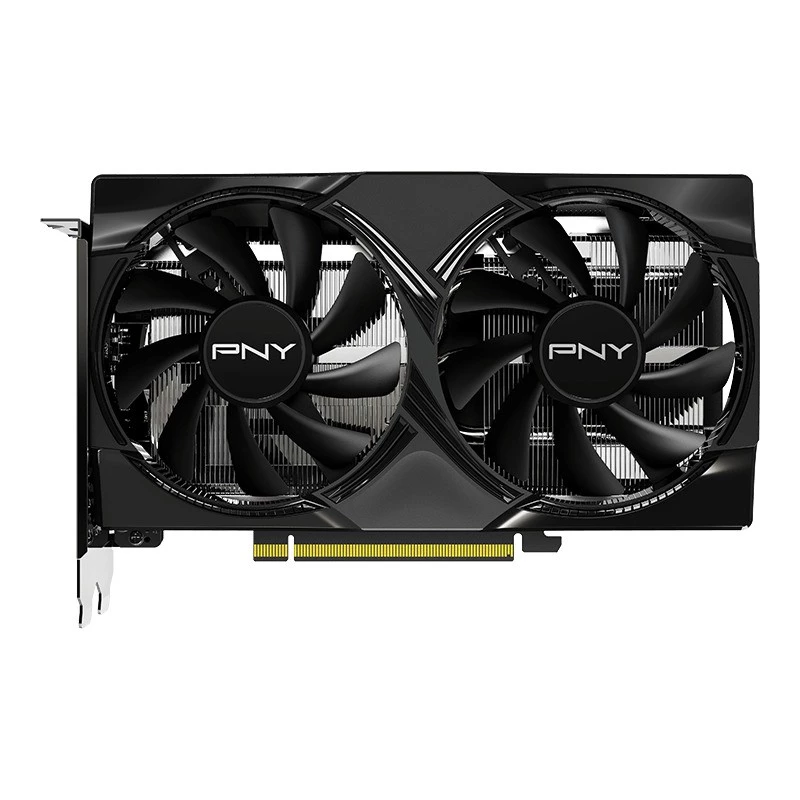 Grafikas karte PNY GeForce RTX 5050 — 8 GB GDDR6, 2317 MHz, 128 bitu, PCIe x8 5.0, divu ventilatoru dzesēšana