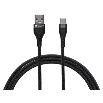 Tracer 47486 USB A - Lightning vads 1m Sarkans