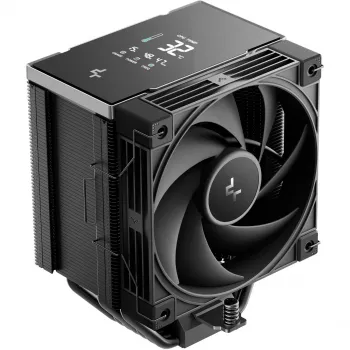 Gaisa dzesētājs DeepCool AK700 Digital NYX, 120 mm ventilators, max gaisa spiediens 5.13 mmH2O, 98×126×157 mm, melns