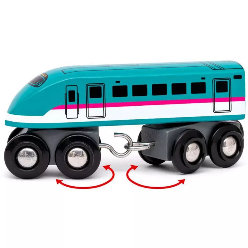 Vilcieniņš Ravensburger BRIO World Trains of the World Shinkansen E5 Hayabusa