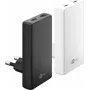Goobay USB-C PD GaN Dual-Fast Lādētājs 90° Flat 65 W melns - 2 porti (75725)